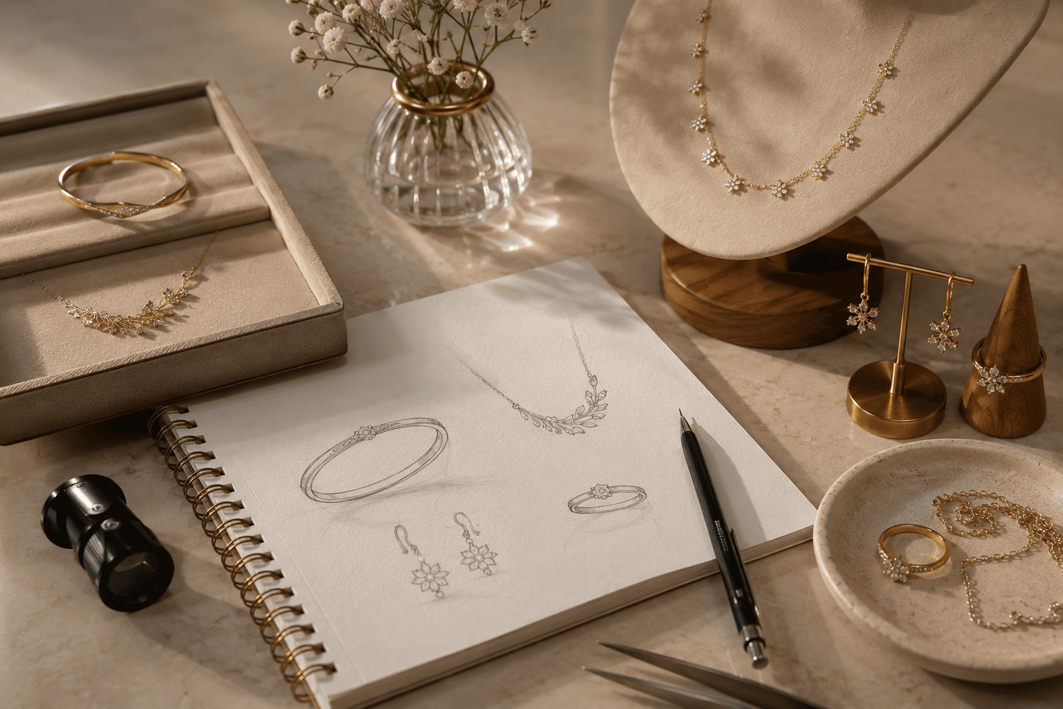 Custom jewellery crafting