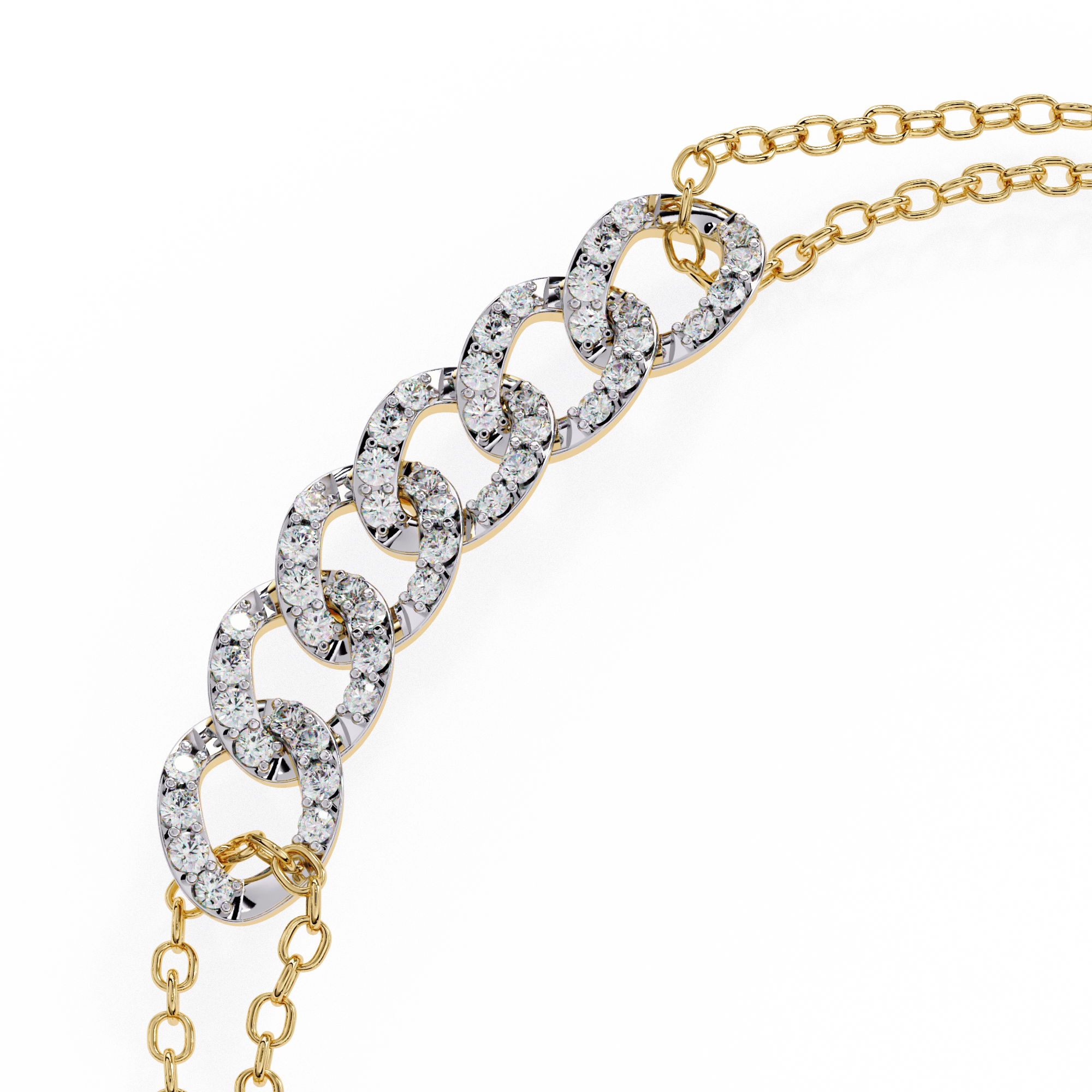Double chain bracelet — image 1