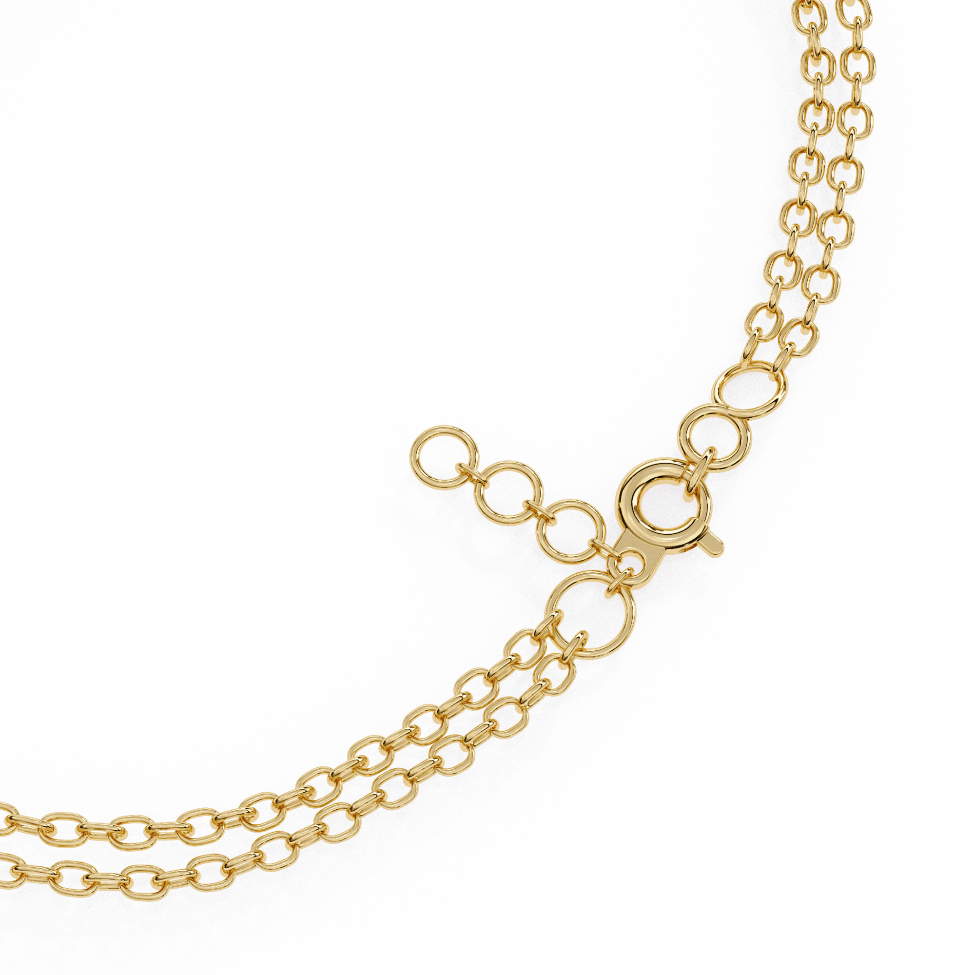 Double chain bracelet — image 2