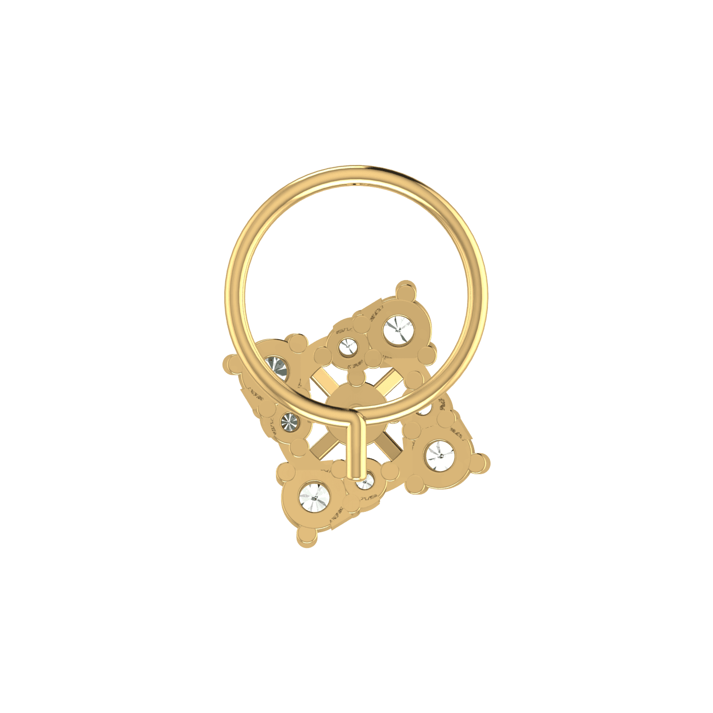 ninja nose pin — image 2