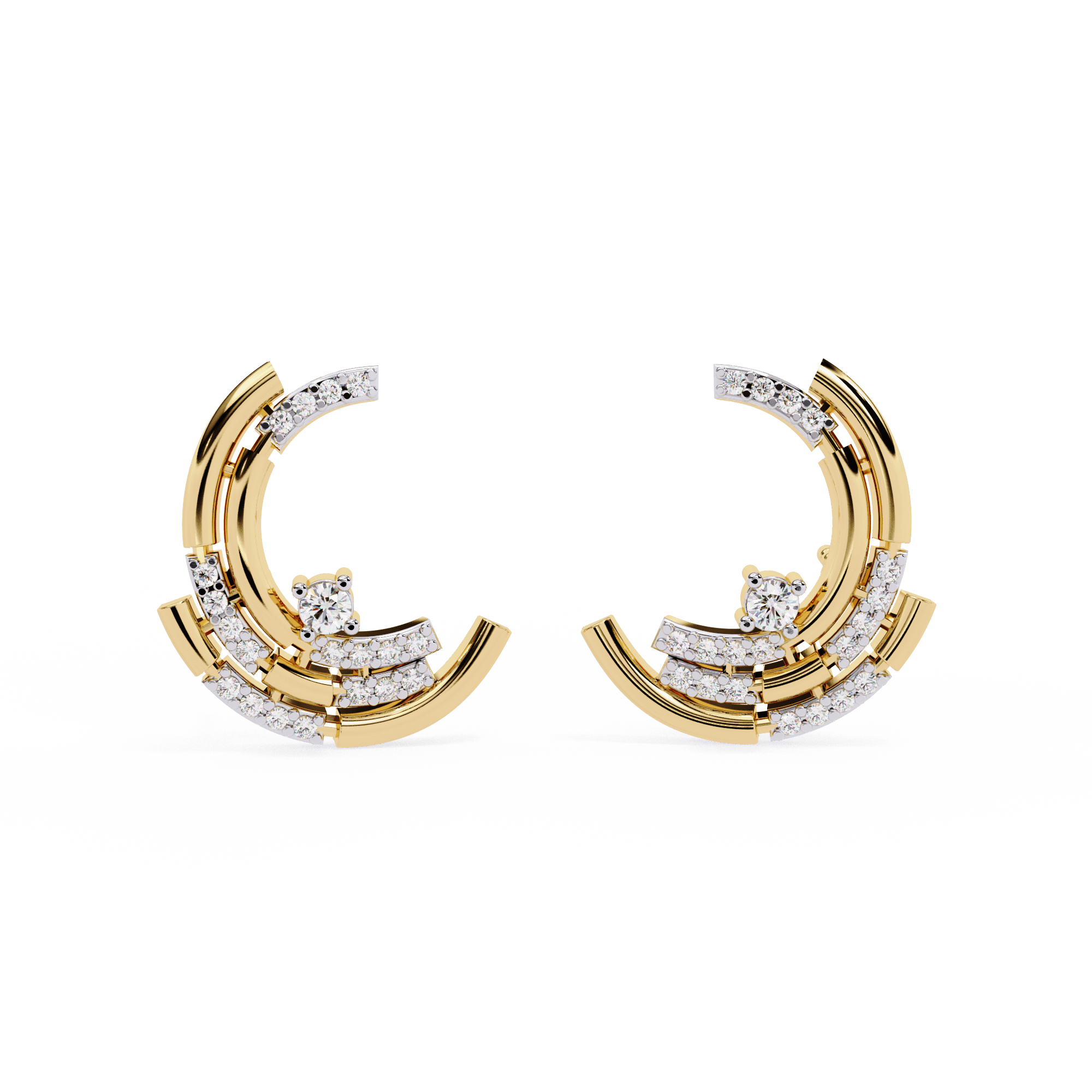 Moon style earring — image 1