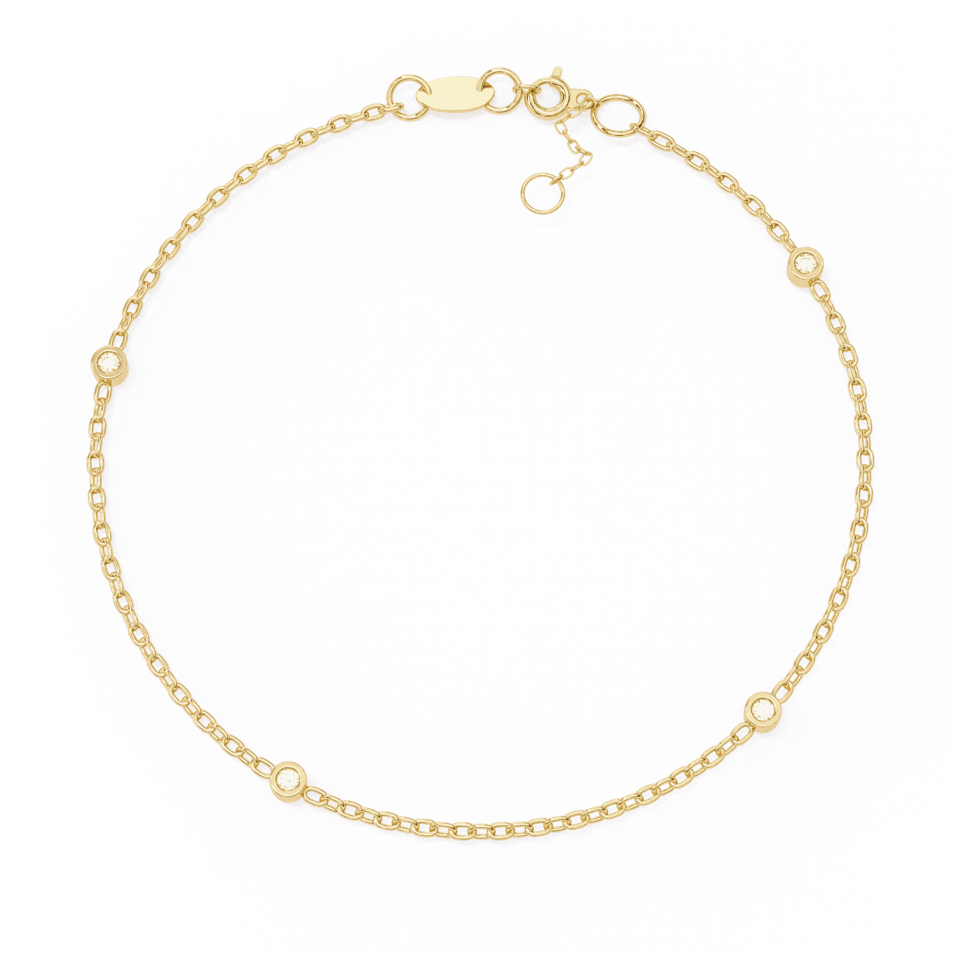 The Constellation Station Diamond Chain Bracelet — image 1